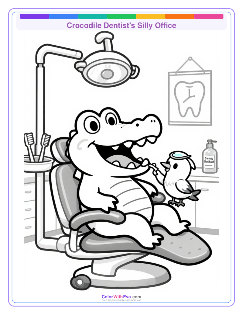 Crocodile Dentist's Silly Office thumbnail