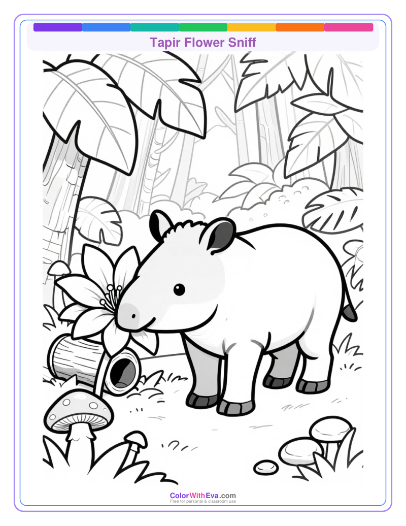 Tapir Flower Sniff preview