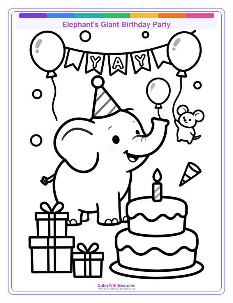 Elephant's Giant Birthday Party thumbnail