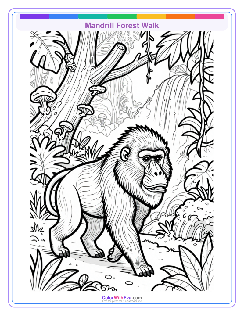 Mandrill Forest Walk preview