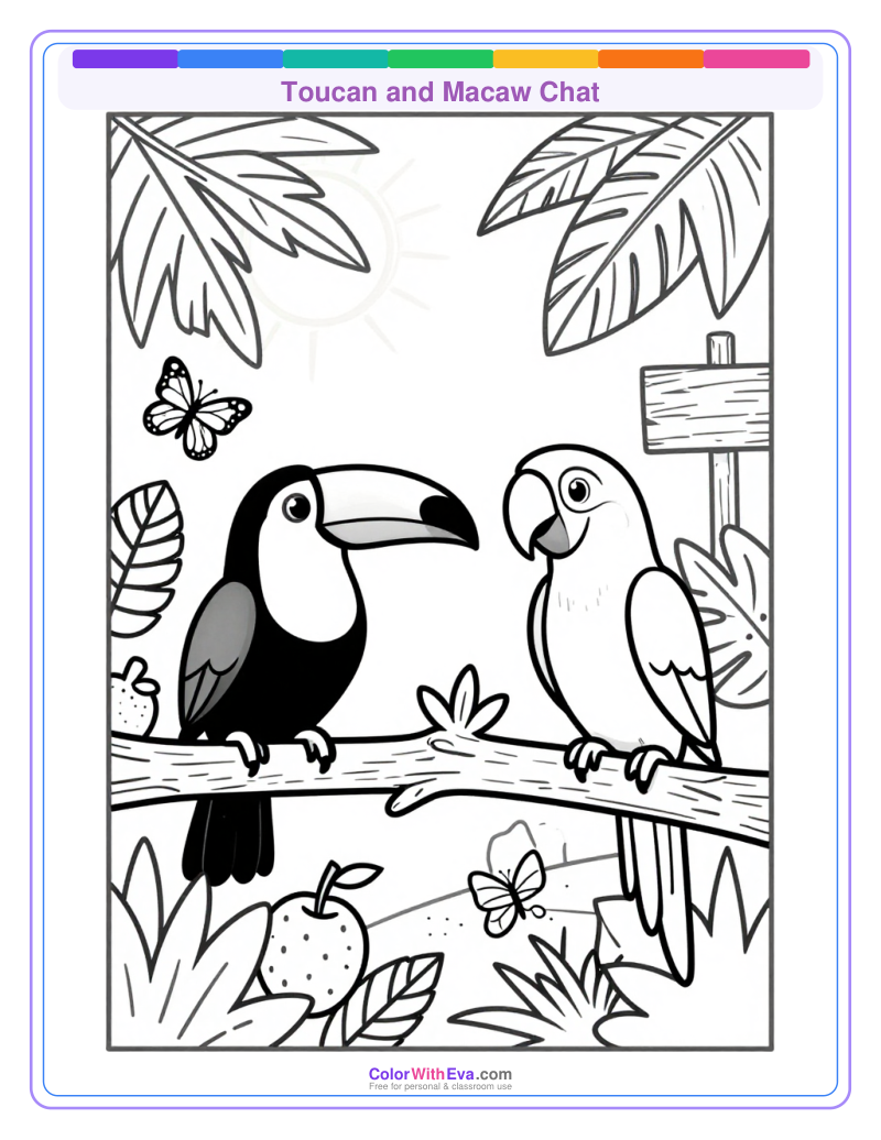 Toucan and Macaw Chat preview