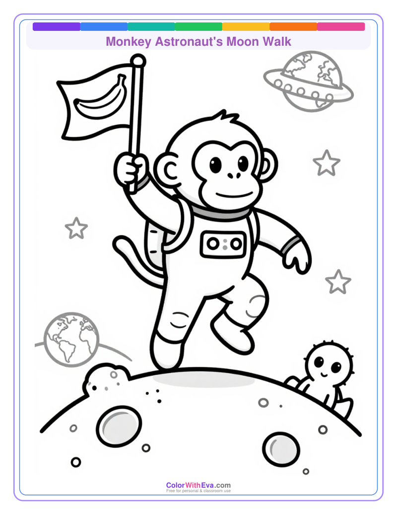Monkey Astronaut's Moon Walk thumbnail
