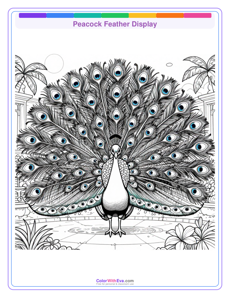 Peacock Feather Display preview