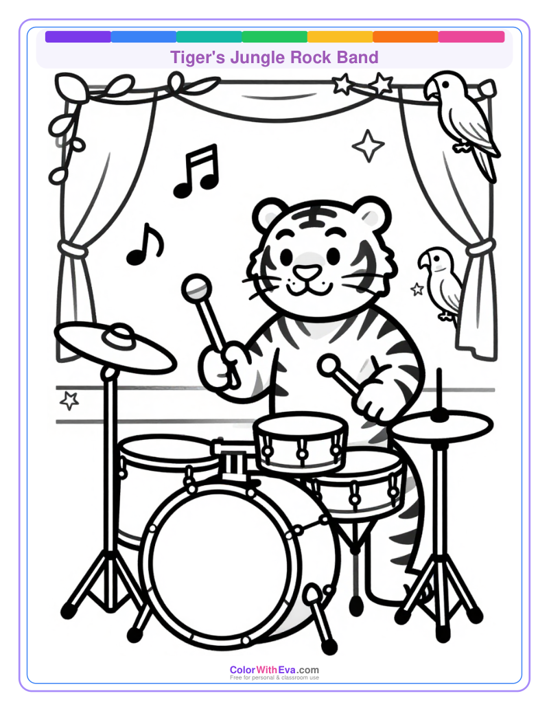 Tiger's Jungle Rock Band thumbnail