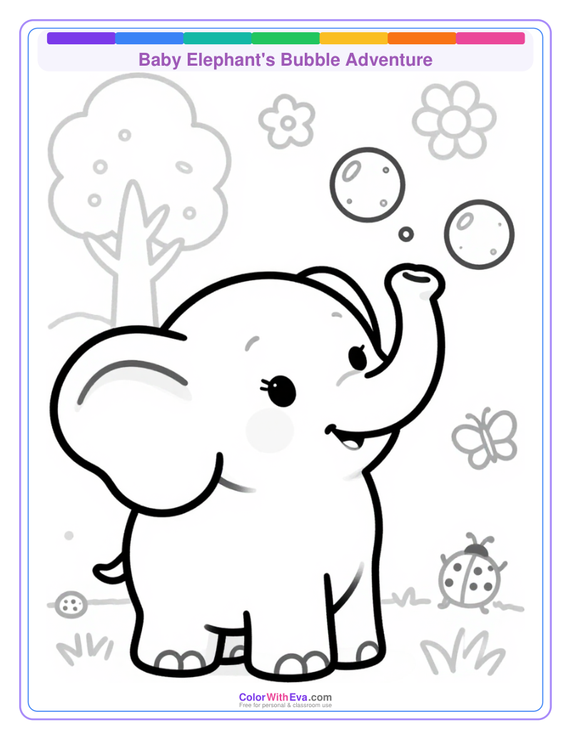 Baby Elephant's Bubble Adventure thumbnail