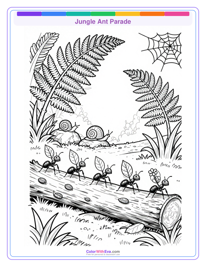 Jungle Ant Parade preview