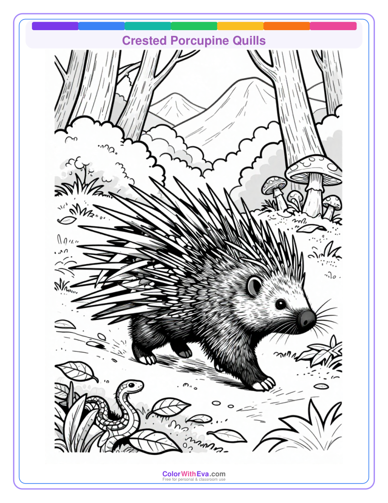 Crested Porcupine Quills preview