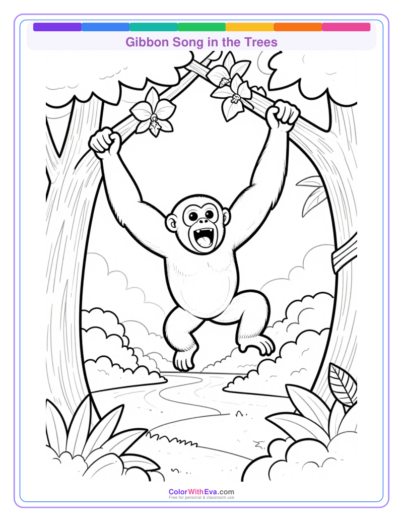 Gibbon Song in the Trees preview