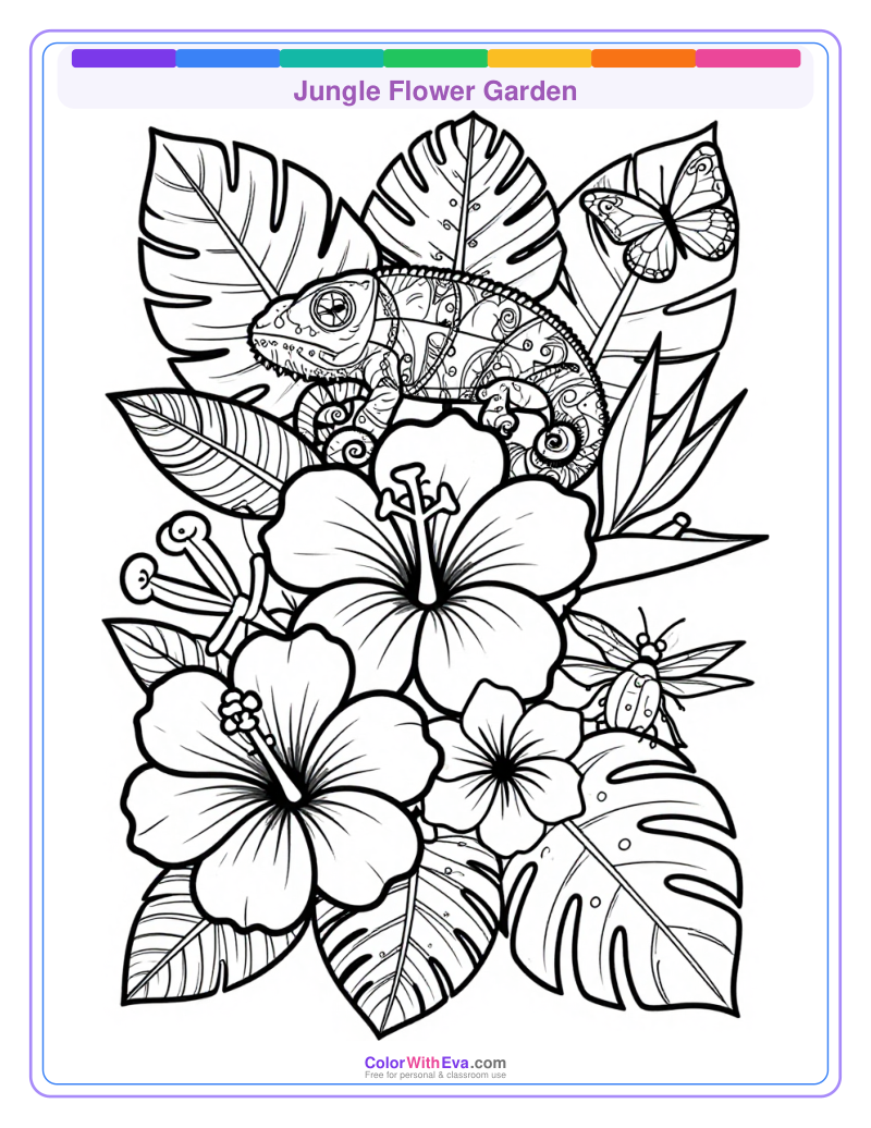 Jungle Flower Garden preview