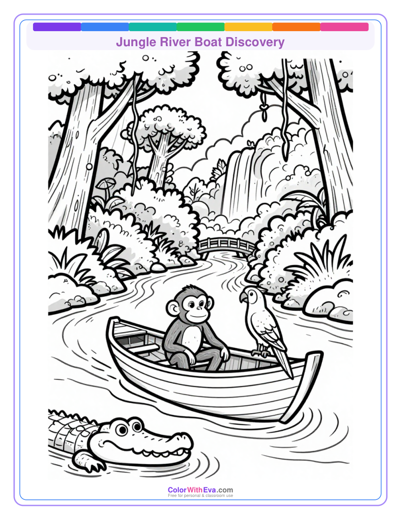 Jungle River Boat Discovery preview