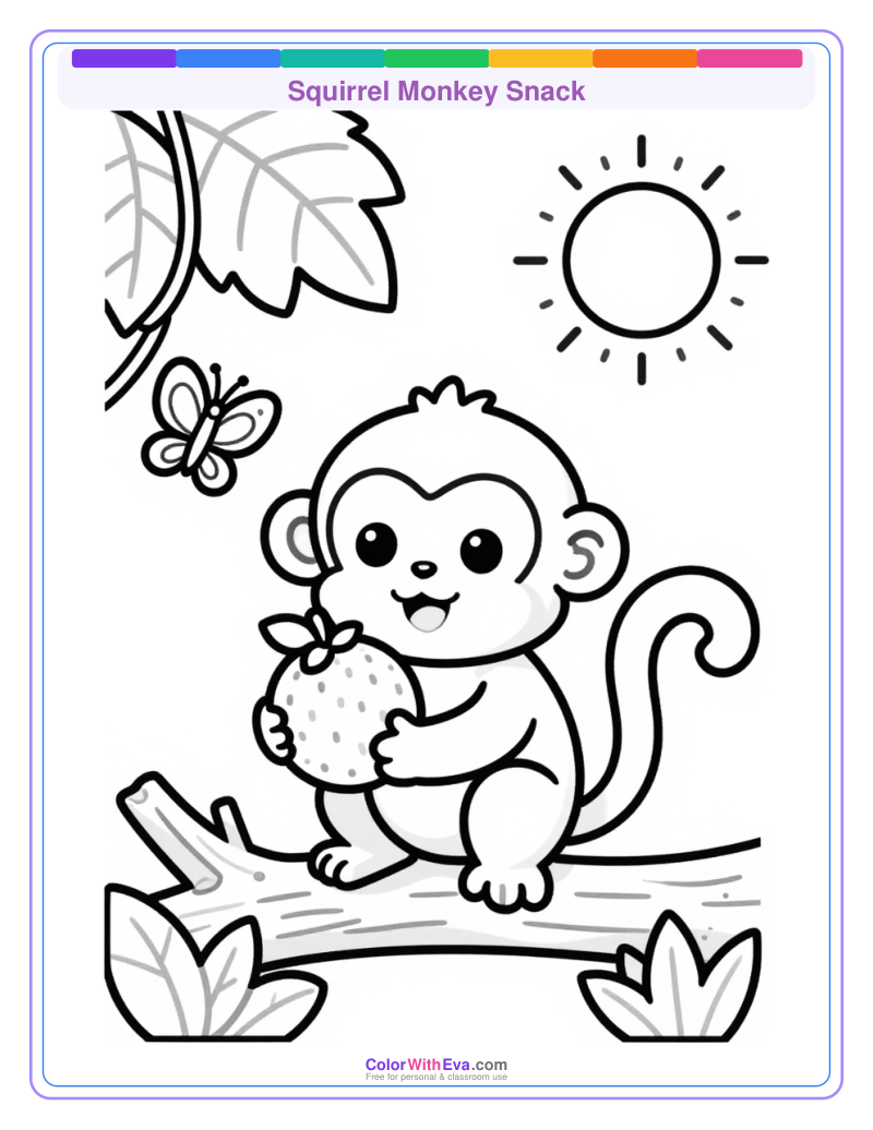 Squirrel Monkey Snack preview