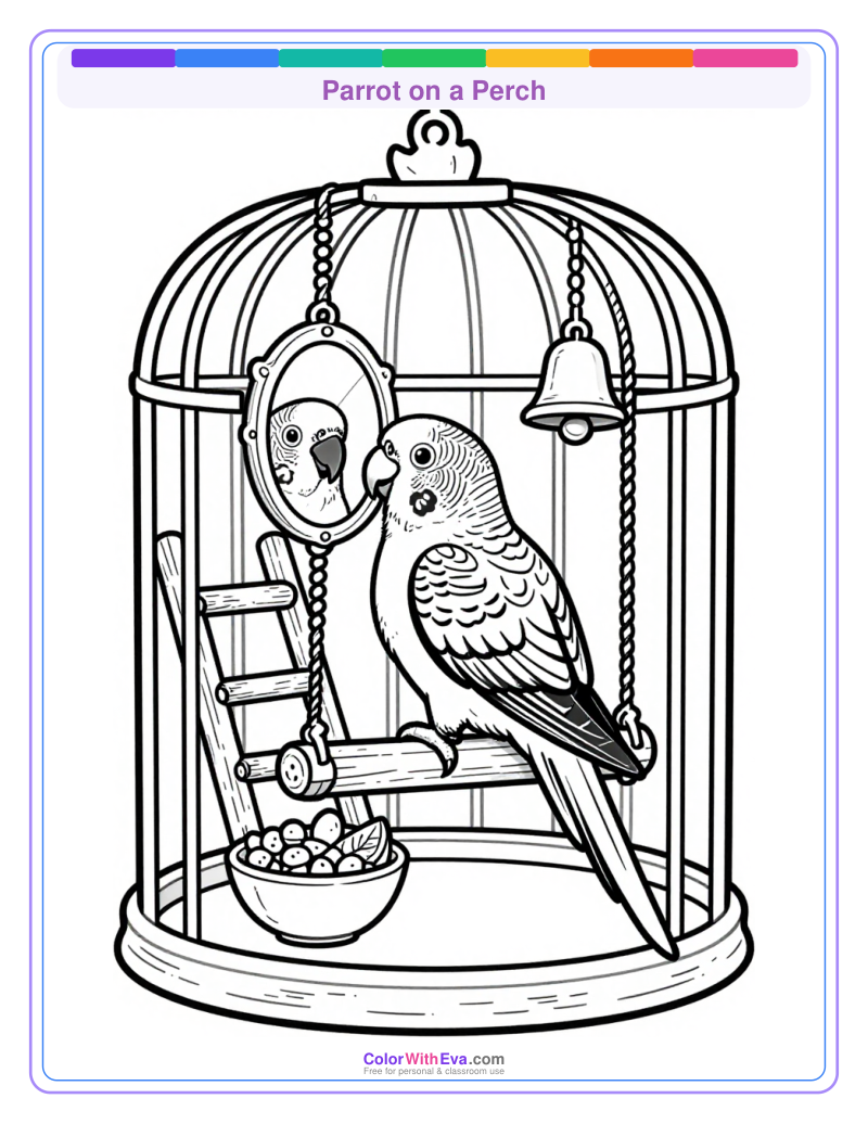 Parrot on a Perch preview