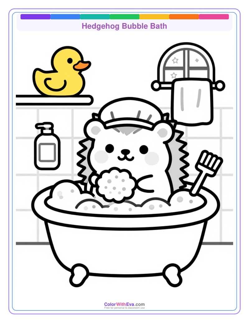 Hedgehog Bubble Bath thumbnail