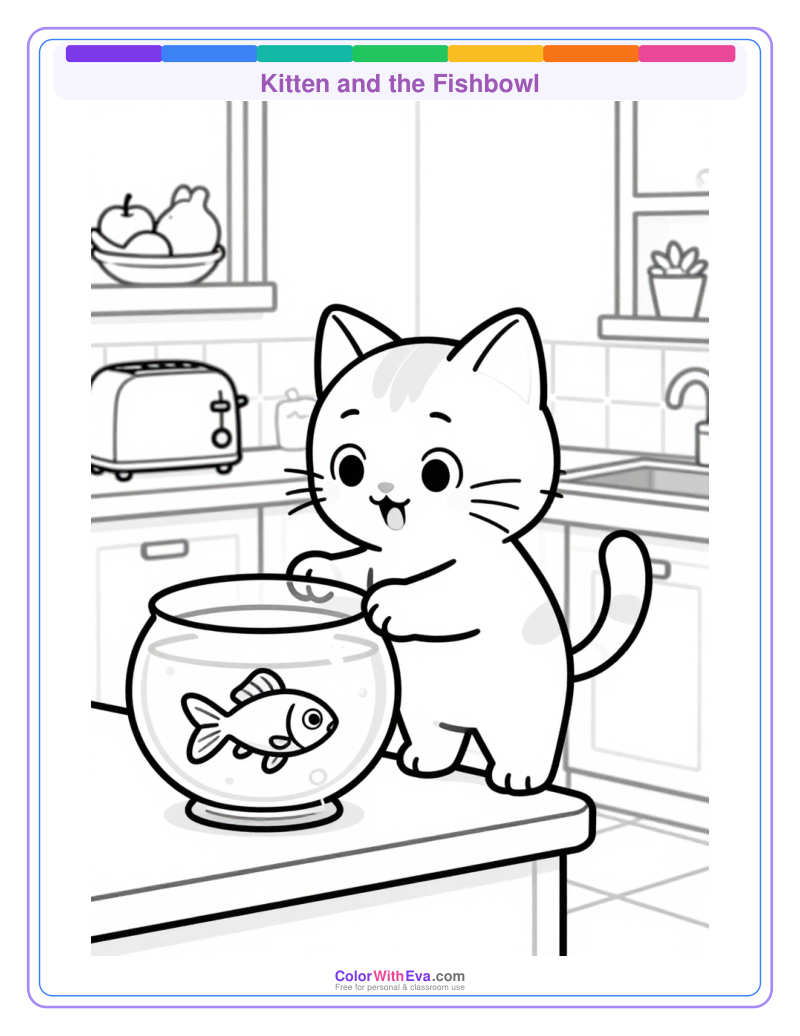 Kitten and the Fishbowl preview