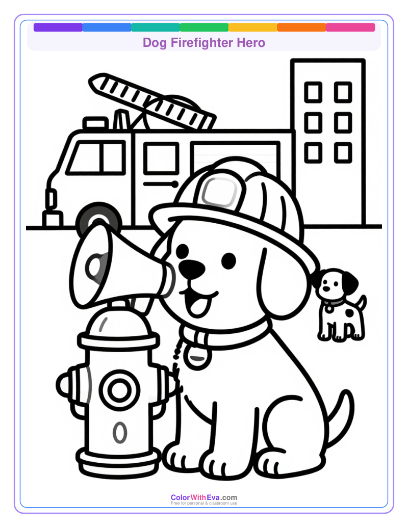 Dog Firefighter Hero thumbnail