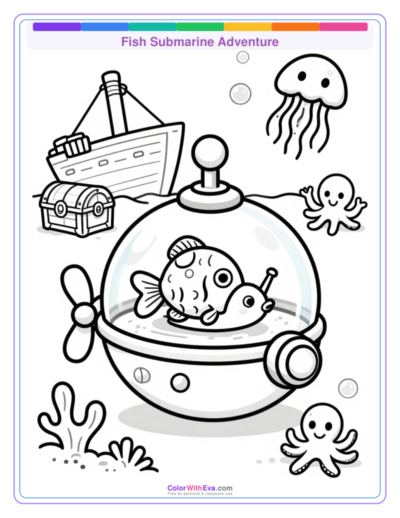 Fish Submarine Adventure thumbnail