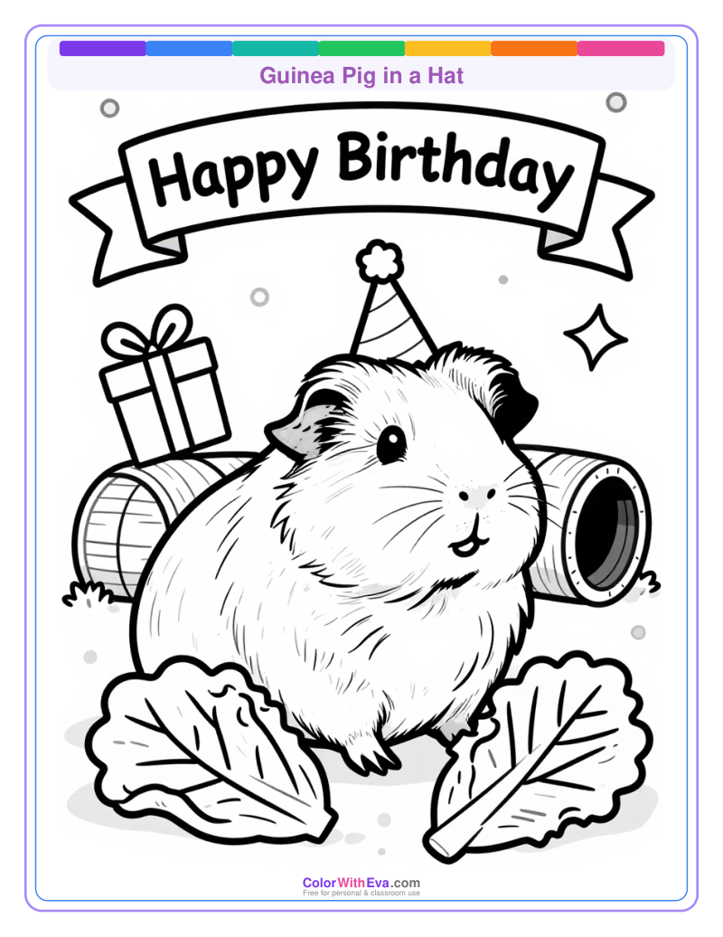 Guinea Pig in a Hat preview