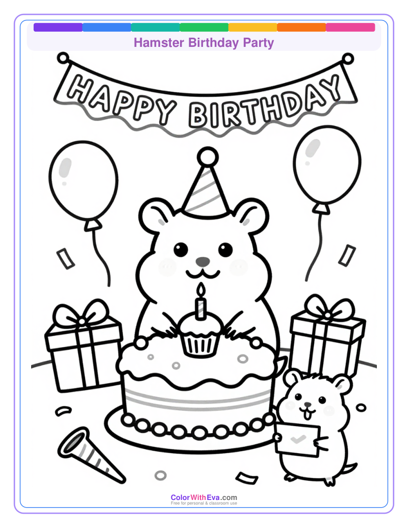 Hamster Birthday Party thumbnail