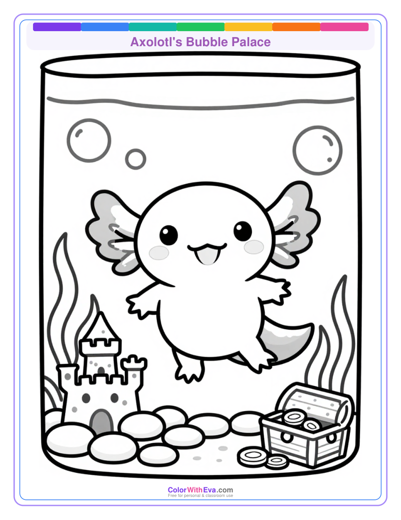 Axolotl's Bubble Palace preview