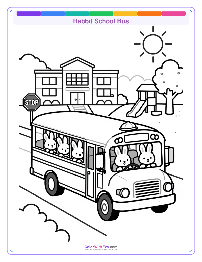 Rabbit School Bus thumbnail