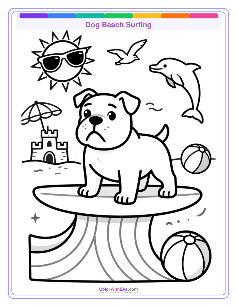 Dog Beach Surfing thumbnail