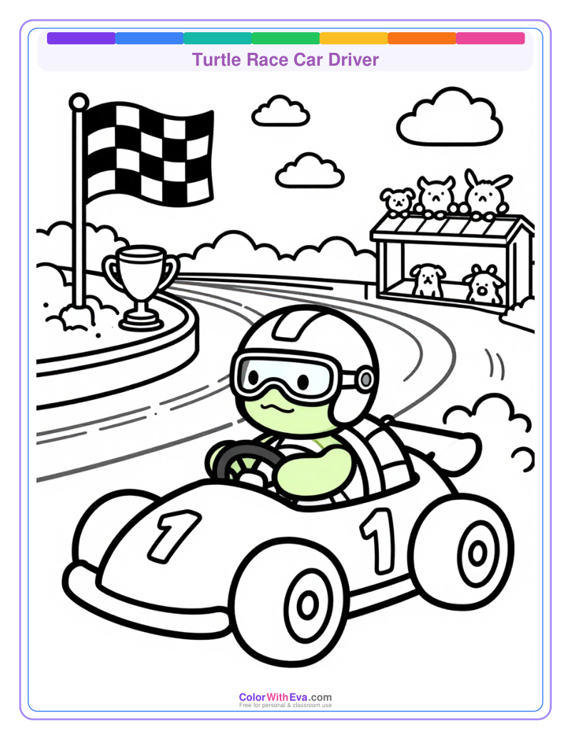 Turtle Race Car Driver thumbnail