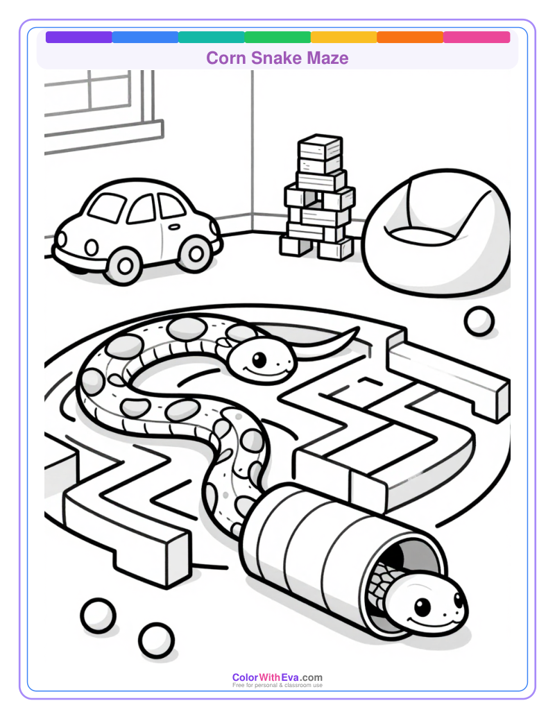Corn Snake Maze preview