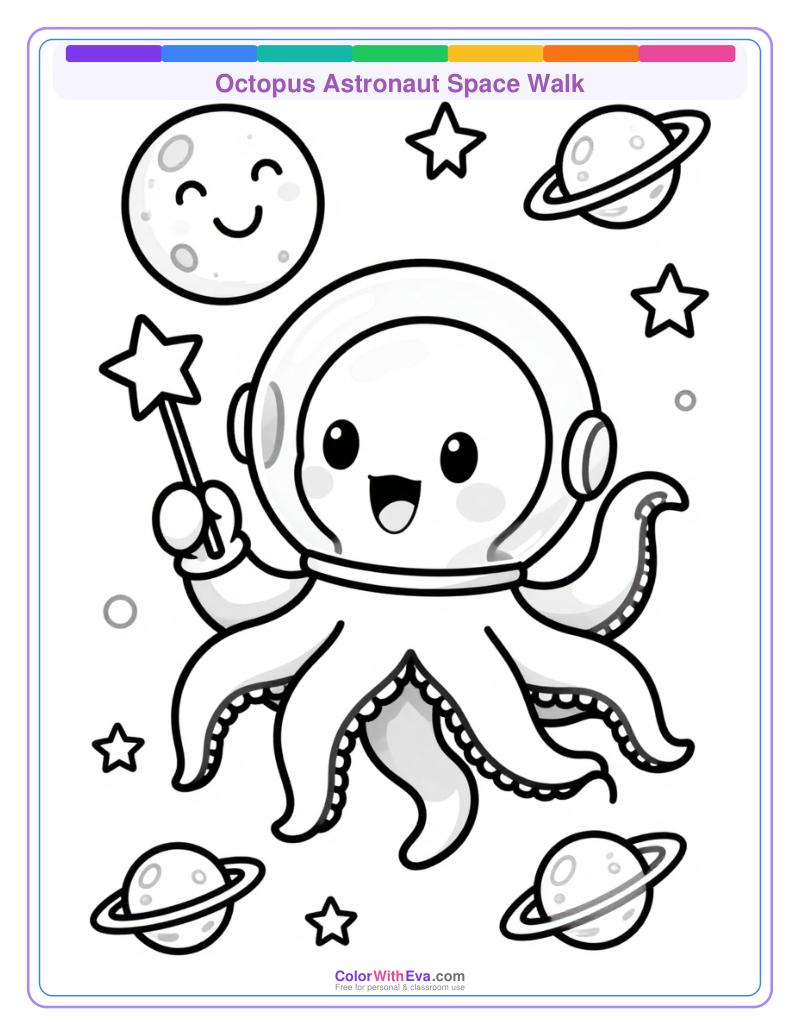 Octopus Astronaut Space Walk thumbnail