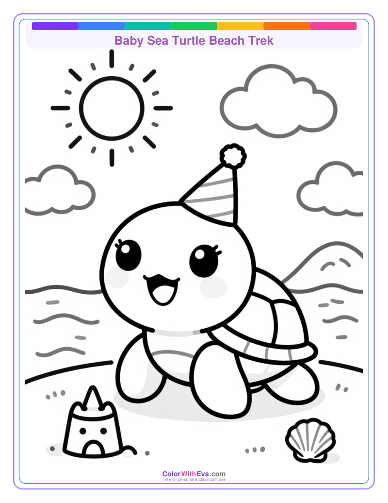 Baby Sea Turtle Beach Trek thumbnail