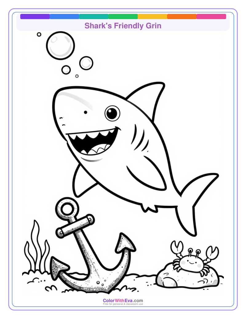 Shark's Friendly Grin preview