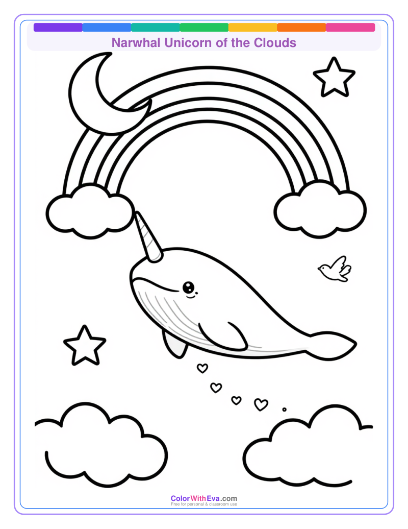 Narwhal Unicorn of the Clouds thumbnail