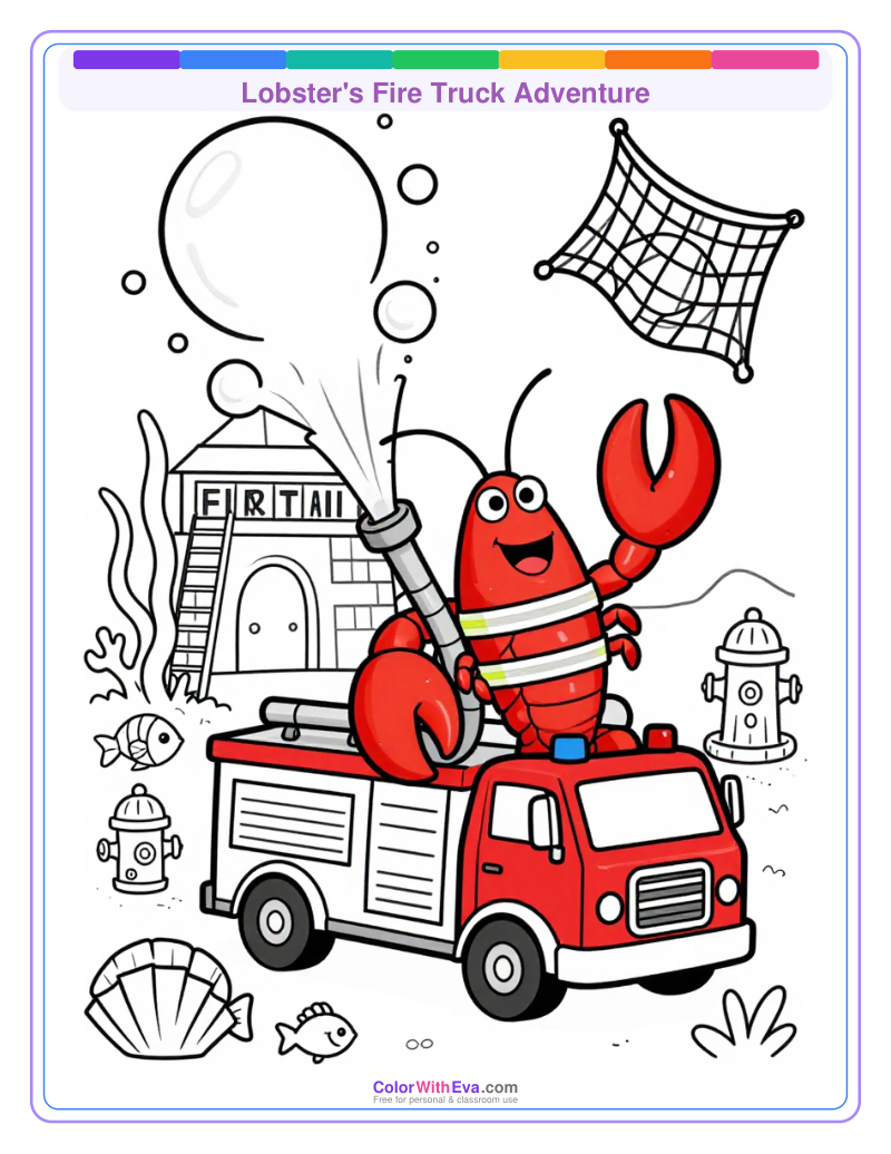 Lobster's Fire Truck Adventure thumbnail