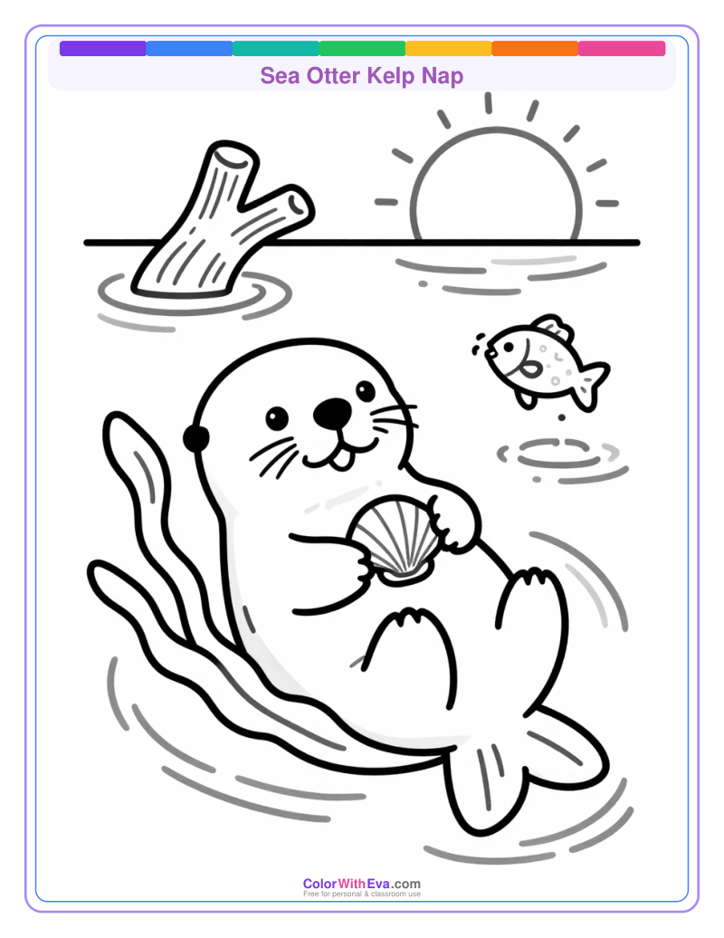 Sea Otter Kelp Nap preview