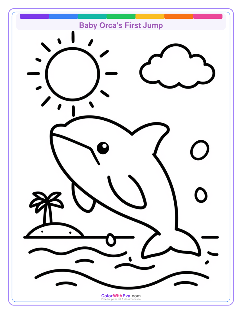 Baby Orca's First Jump thumbnail