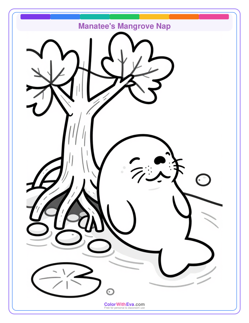 Manatee's Mangrove Nap preview