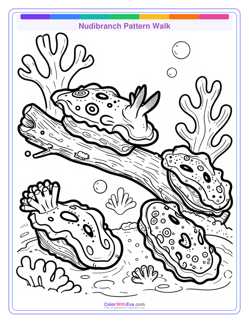 Nudibranch Pattern Walk preview