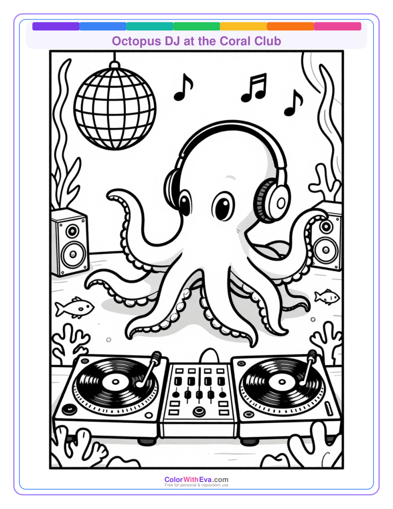 Octopus DJ at the Coral Club thumbnail