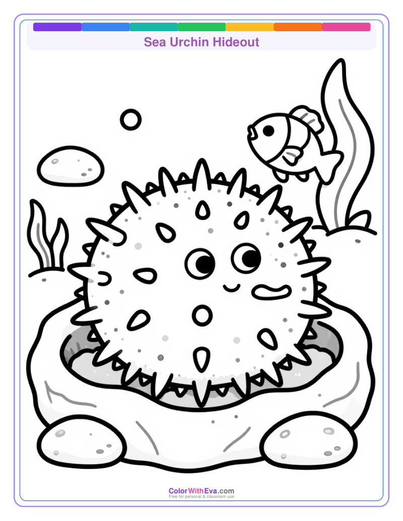 Sea Urchin Hideout preview