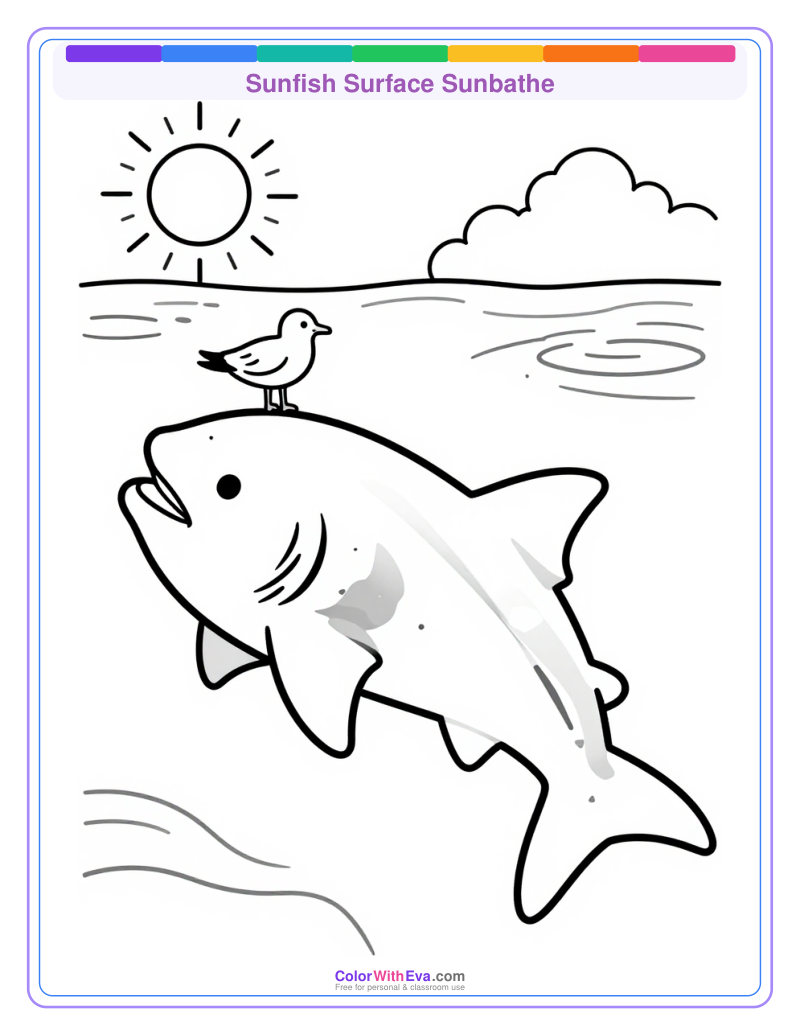 Sunfish Surface Sunbathe preview