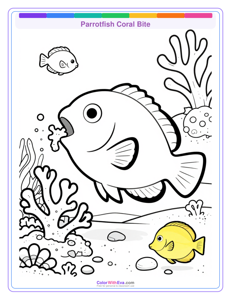 Parrotfish Coral Bite preview