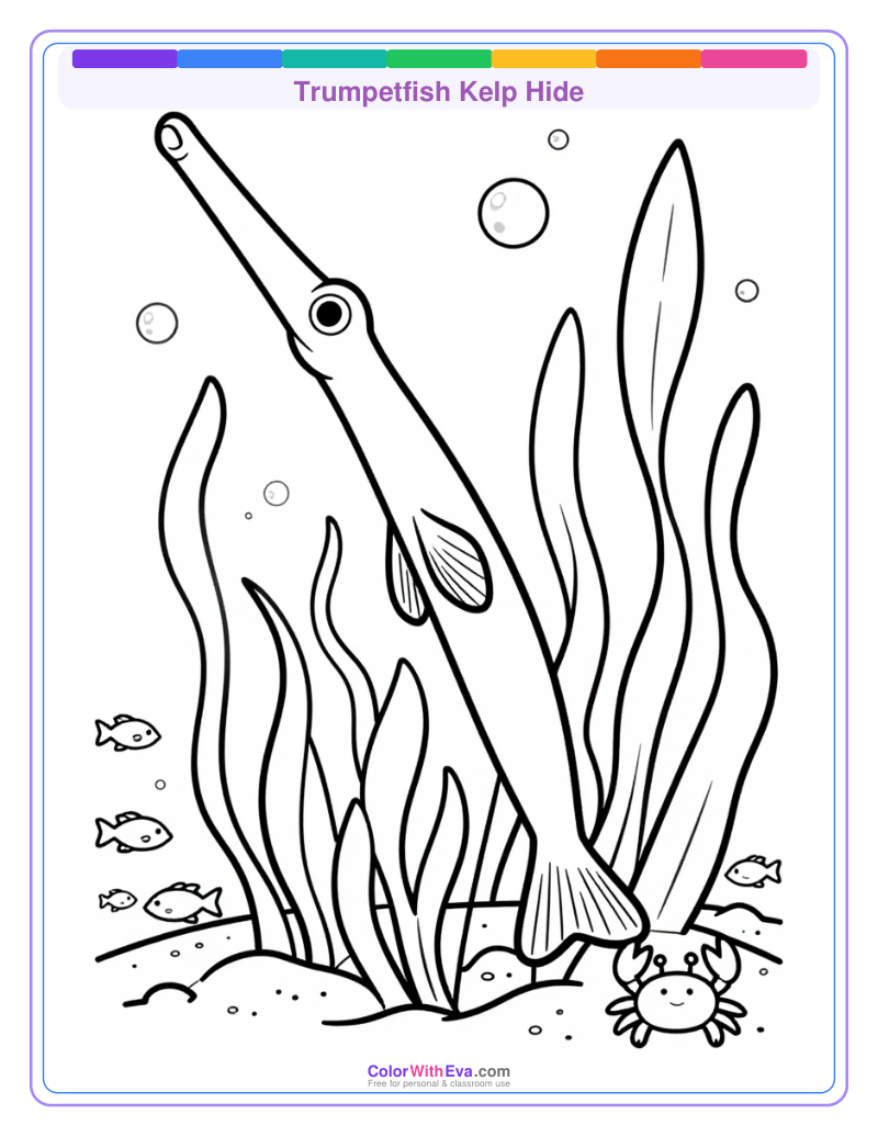 Trumpetfish Kelp Hide preview