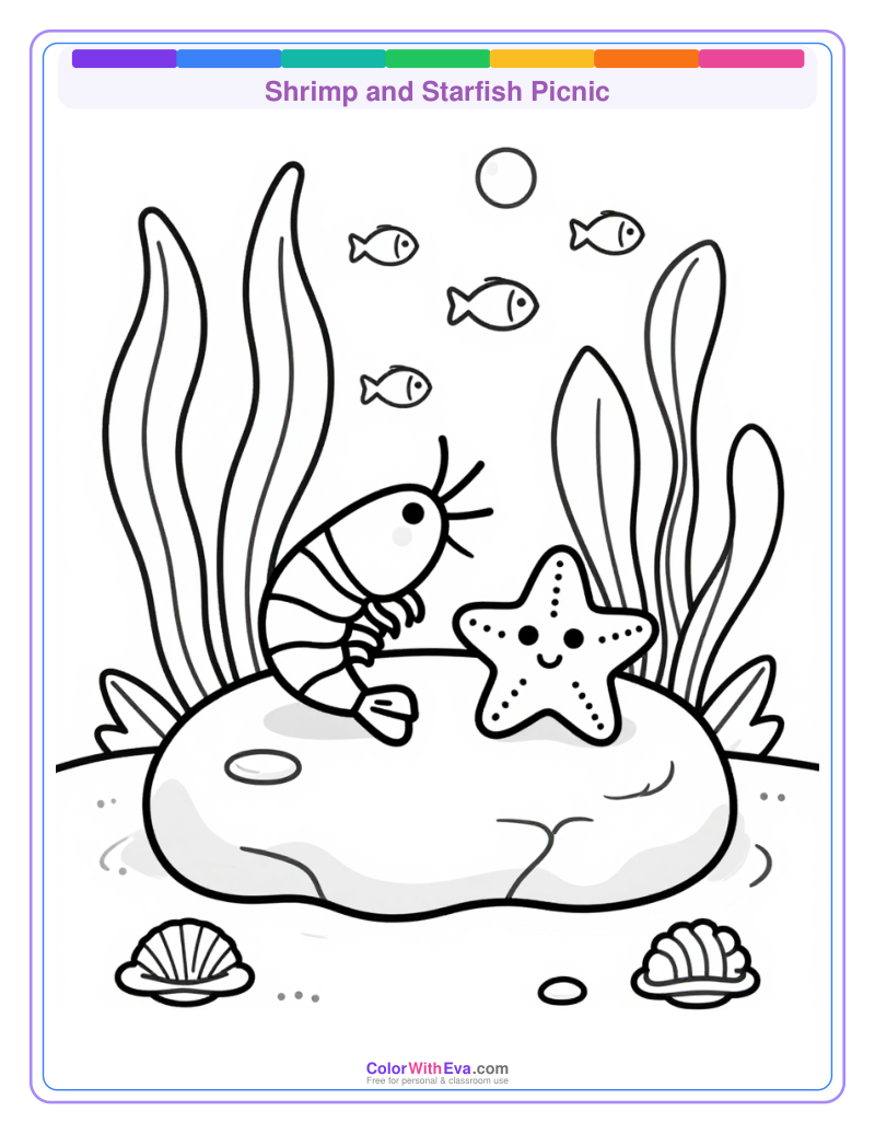 Shrimp and Starfish Picnic preview