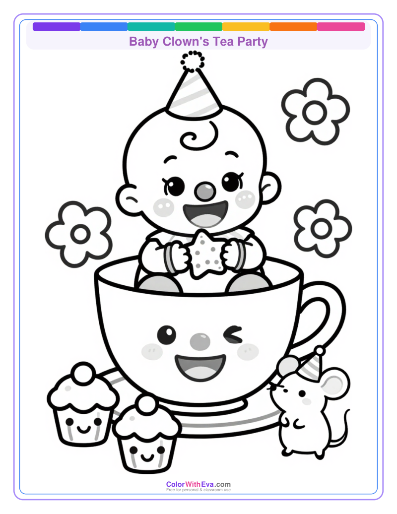 Baby Clown's Tea Party thumbnail