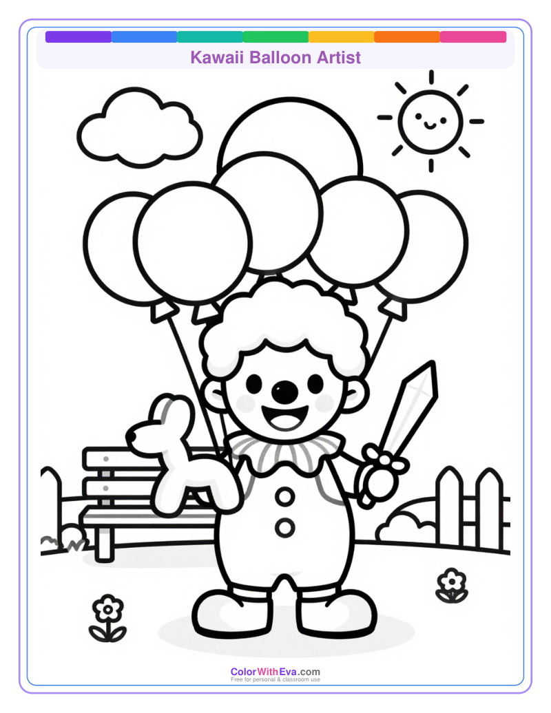Kawaii Balloon Artist preview