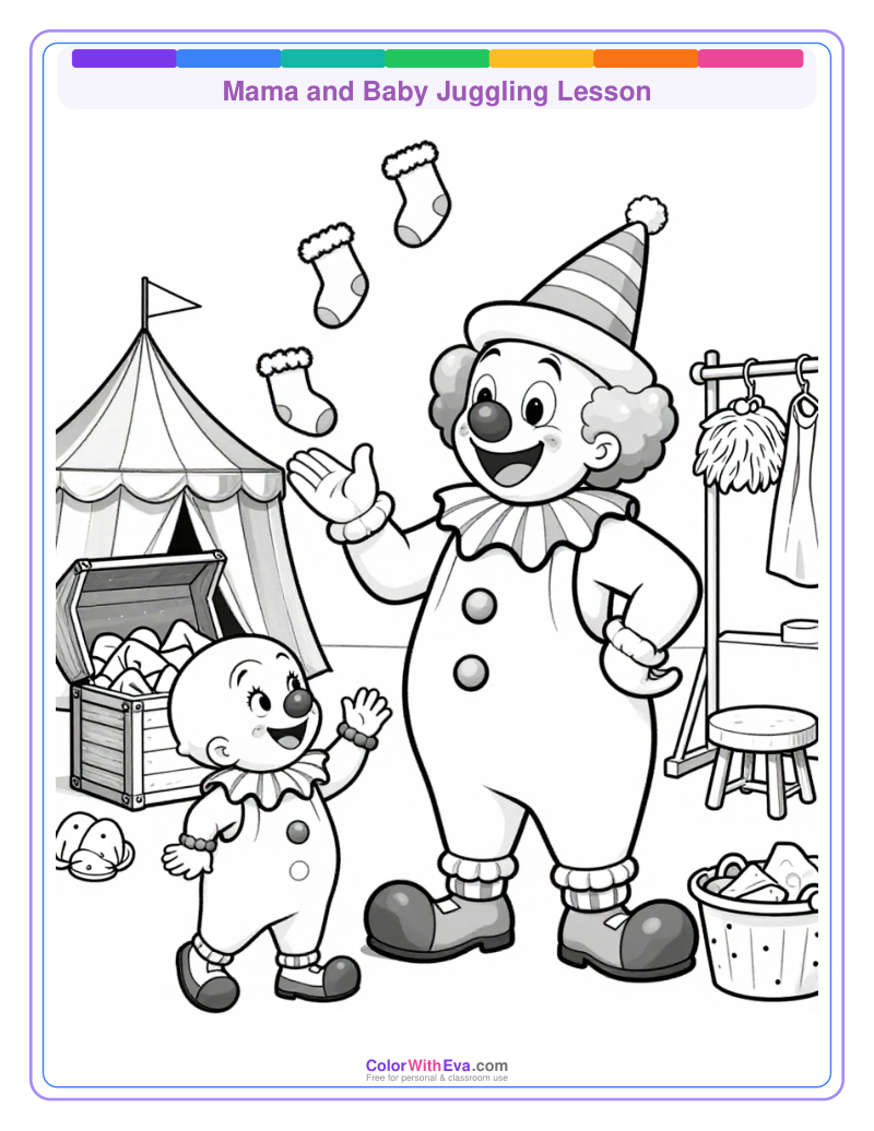 Mama and Baby Juggling Lesson thumbnail