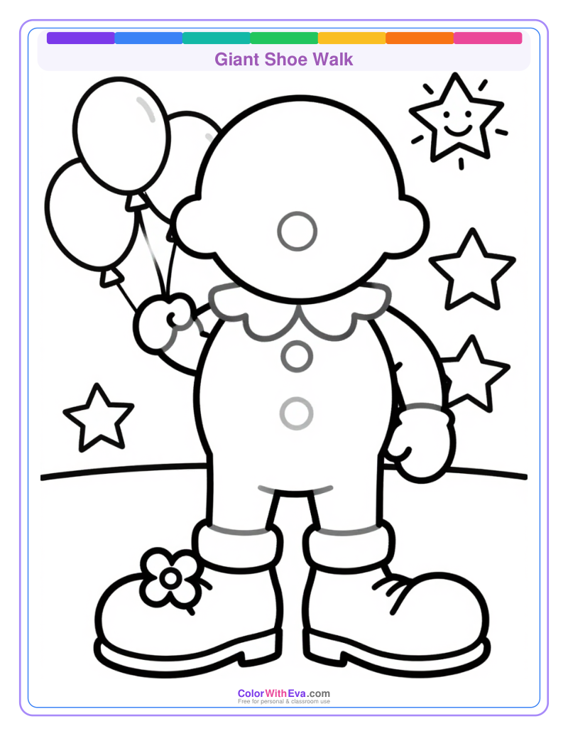 Giant Shoe Walk preview