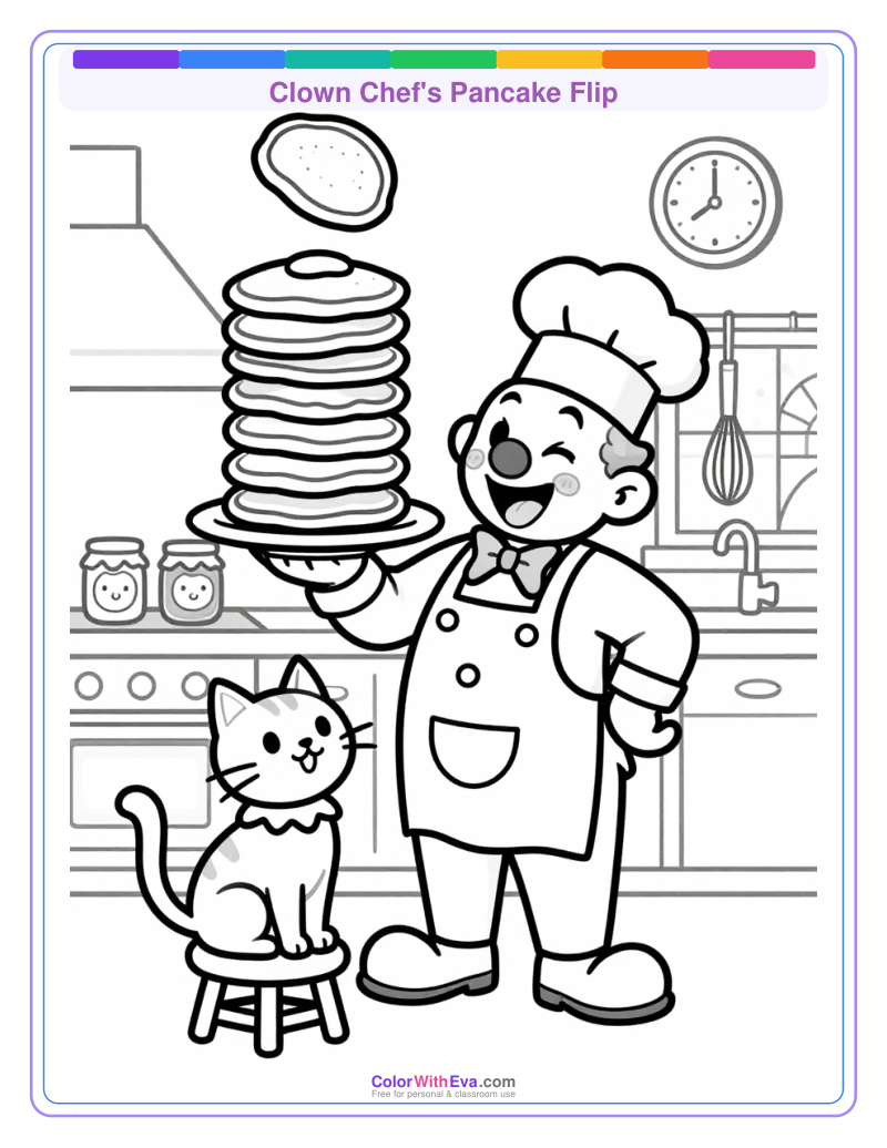 Clown Chef's Pancake Flip thumbnail