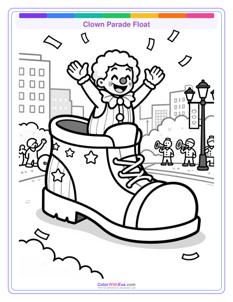 Clown Parade Float preview