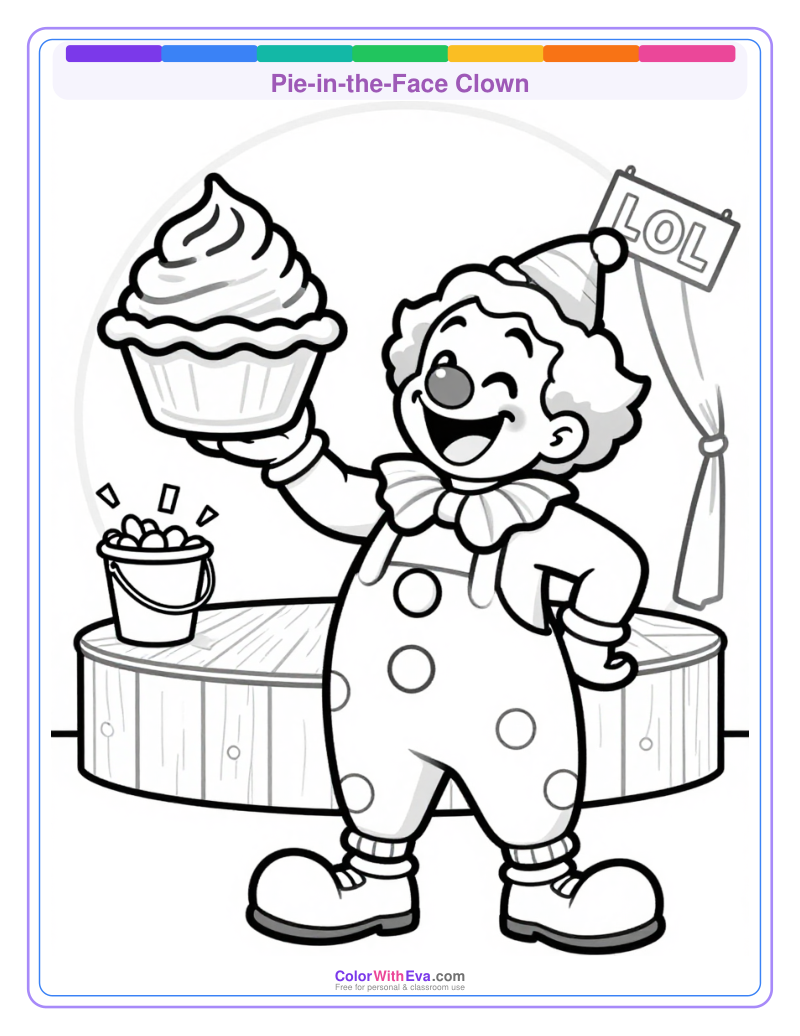 Pie-in-the-Face Clown preview