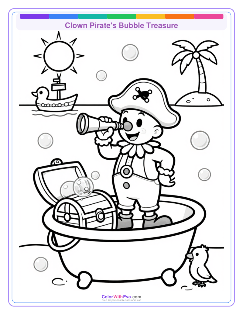 Clown Pirate's Bubble Treasure thumbnail